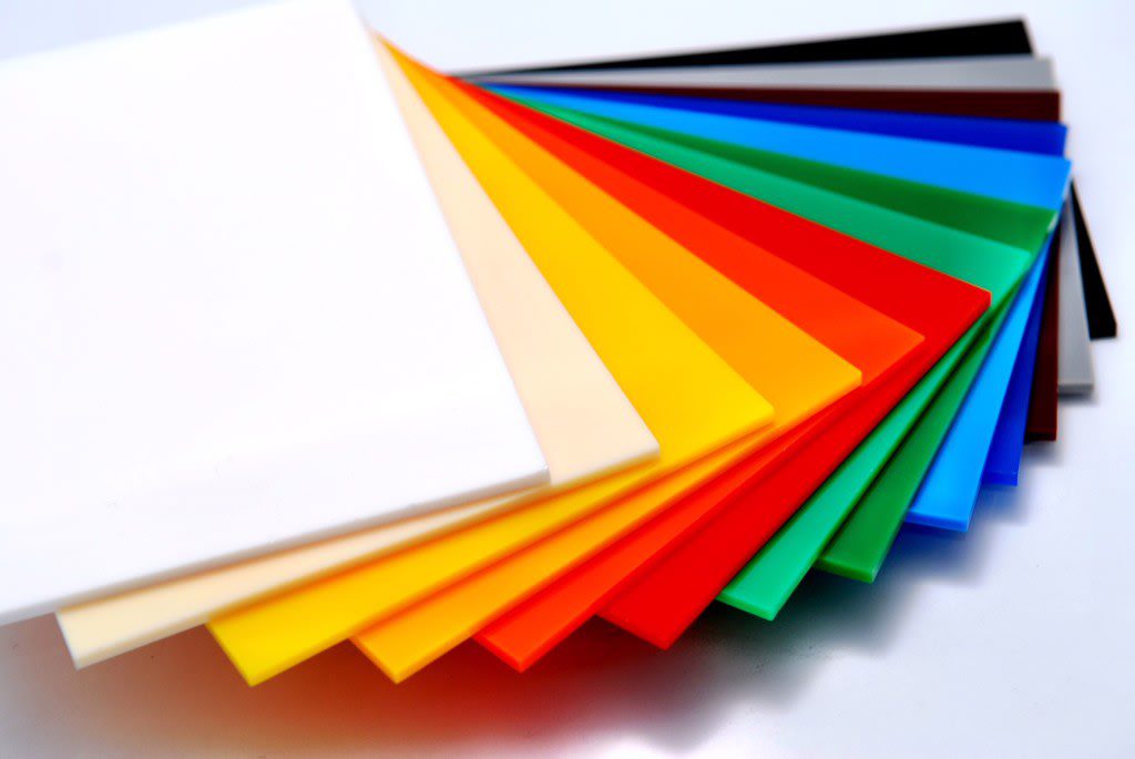 Acrylic sheet colors