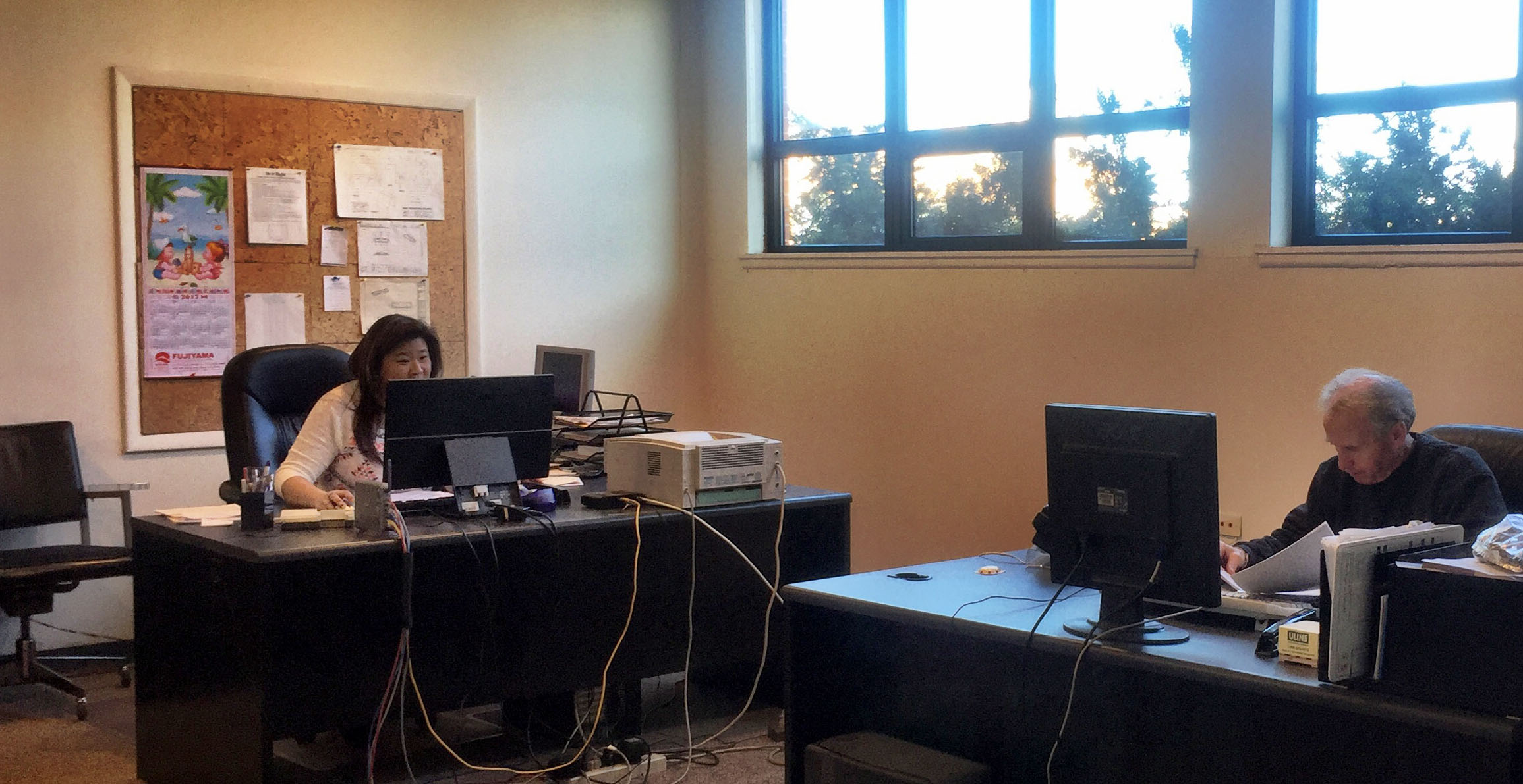 Our employees hard at work to ensure the best customer service and timely responses in order to fulfill orders.